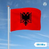 Vlag Albanie 120x180cm