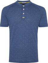 Terrence | T-shirt raglan donkerblauw