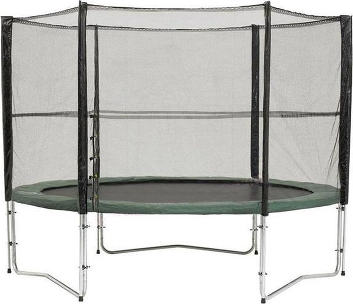 Los Veiligheidsnet voor Trampoline 244 cm - 180 cm hoog | 3 poten (zonder palen)