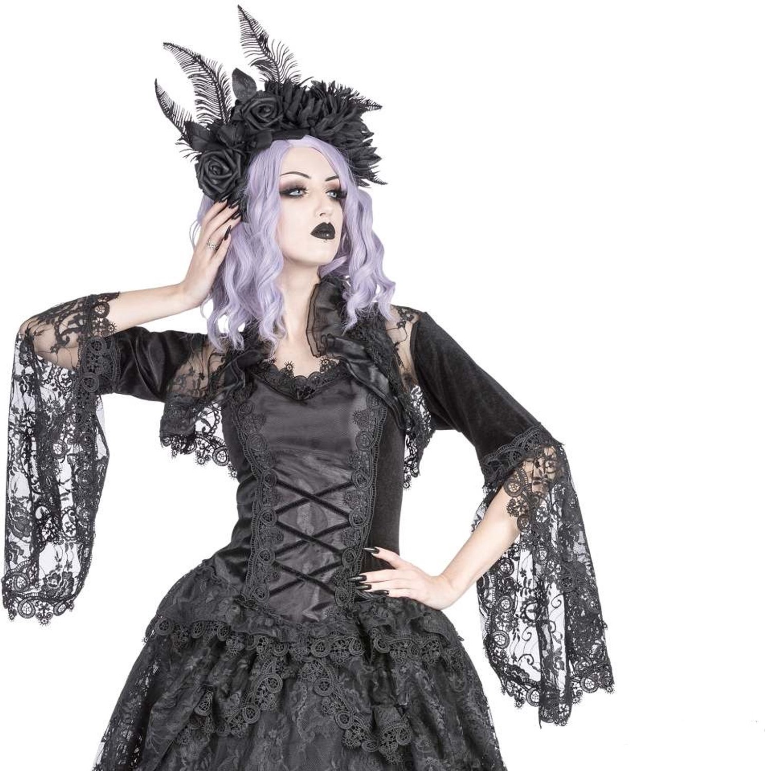 Sinister - 1102 Bolero - XXL - Zwart
