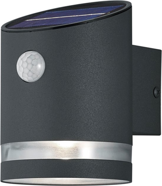3 LED traplamp/inbouw wandlamp FEX voor binnen en buiten, hoekig, 85 x 85mm, koel wit