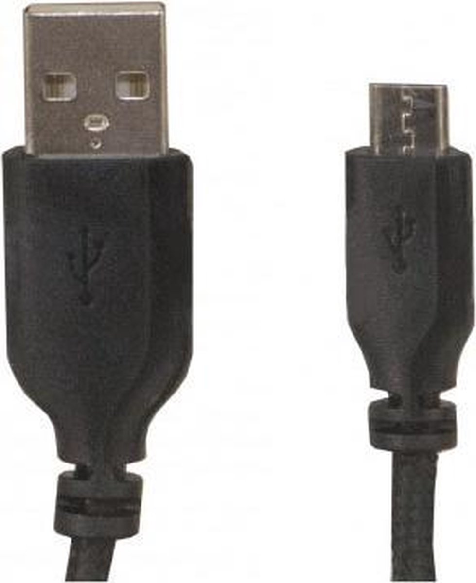 iSimple Datakabel USB naar Micro USB 1m zwart
