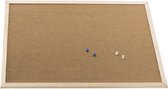 ARO houseware Prikbord kurk 60x90cm met houten rand