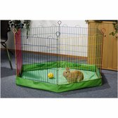 Beeztees Bodem - Konijnenren - 105x105x10 cm