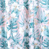 Differnz Douchegordijn Tropical – 120 x 200 cm – Verzwaard – 100% Polyester – Multi