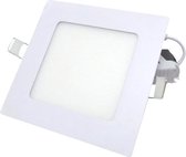 Inbouwspot LED Paneel Extra Plat Vierkant 6W WIT - Koel wit licht - Overig - wit - Unité - Wit Froid 6000K - 8000K - SILUMEN