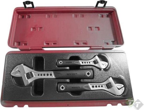 Milwaukee Verstelbare moersleutel Foam Inlay Set 3 delig - ZBM Nederland B.V Milwaukee Verstelbare moersleutel Foam Inlay Set 3 delig - ZBM Nederland B.V
