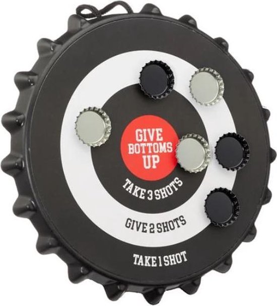 Premium Bottle Cap Drinking Game 7 delig Games