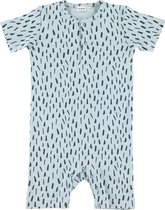 Trixie Onesie Blue Meadow Kort Katoen Lichtblauw Maat 86/92