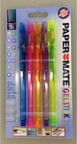 PaperMate gel pennen 5 st fluor
