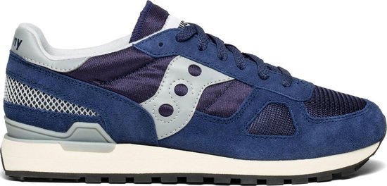 Saucony - Shadow Original Vintage - Blauwe Sneaker - 44 - Blauw