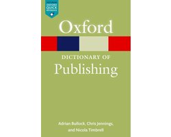Oxford Quick Reference Online - A Dictionary of Publishing