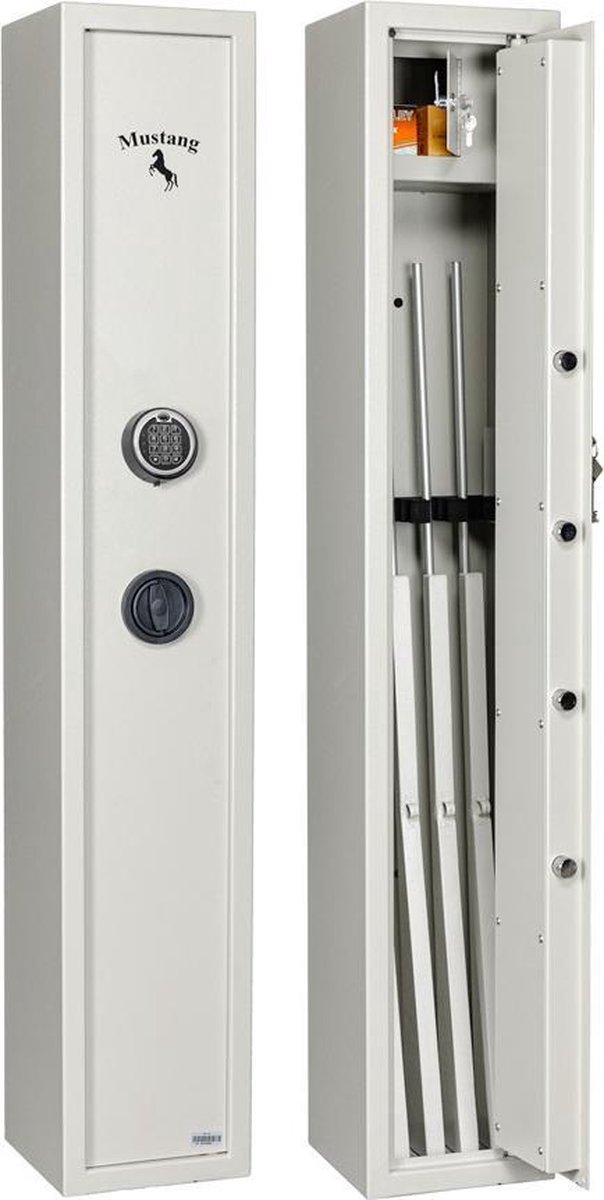 Goedkope wapenkluis met codeslot - MustangSafes MSG 1-02BC elo