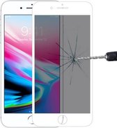 9H 6D anti-glare gehard glasfolie voor iPhone 7 Plus (wit)