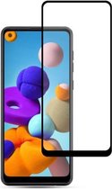 Voor Galaxy A21 mocolo 0.33mm 9H 2.5D Full Glue Tempered Glass Film
