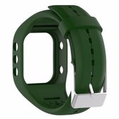 Smart Watch Silicome polsband horlogeband voor POLAR A300 (legergroen)