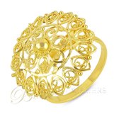 Gouden dames ring Fhulendu