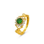 Dames ring Adrija groen