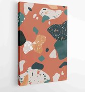 Marble texture pattern for social media banners, Post and stories background, Home decoration, packaging design and prints  3 - Moderne schilderijen – Vertical – 1917762998 - 80*60
