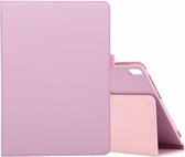Voor Lenovo Smart Tab M10 / P10 10.1 inch Litchi Textuur Effen Kleur Horizontale Flip Leather Case met Houder & Pen Slot (Roze)