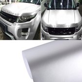 7.5m * 0.5m ijsblauw metallic mat ijzig ijs Auto-sticker Wrap Auto Wrapping Voertuig Sticker Motorfiets Vel Tint Vinyl Luchtbel (zilver) (zilver)