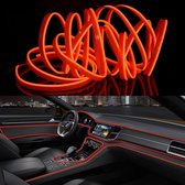 3m Koud Licht Flexibel LEIDEN Strooklicht voor Autodecoratie (Oranje Licht)