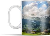 Mok - Panorama van het Nationaal park Kalkalpen in Oostenrijk - 350 ml - Beker