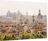 Uitzicht op Monument Victor Emmanuel II in Rome - Foto op Plexiglas - 60 x 40 cm