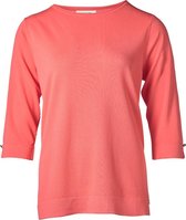 Dames pulli 3/4e mouw koraal | Maat L/XL