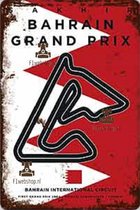 Formule 1 - Bahrain Grand Prix - Bahrain International Circuit - Formula 1 – Max verstappen - F1 Wandbord – Mancave - Mannen Cadeau - vaderdag - Max Vestappen