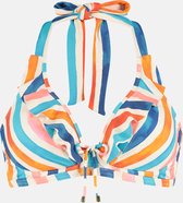 Felicidade halter beugel bikinitop Meerkleurig maat 38D (75D)