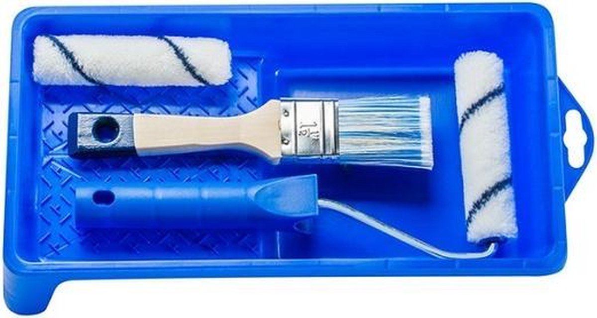 Kaem - Schilderen Set - Verfroller - 2x Roller - Verfbak