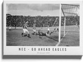 Walljar - NEC - Go Ahead Eagles '47 - Muurdecoratie - Plexiglas schilderij