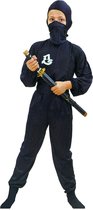 LUCIDA - Commando ninjakostuum voor jongens - L 128/140 (10-12 jaar)