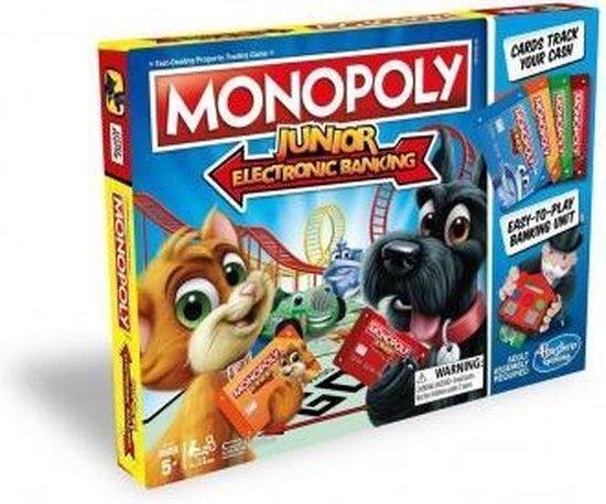 Thumbnail van een extra afbeelding van het spel Monopoly Junior Elektronisch Bankieren - Bordspel