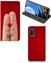 Stand Case Cadeau voor Vrouw Xiaomi Poco M3 | Redmi 9T Smart Cover Liefde