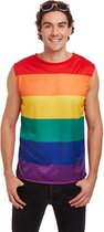 Regenboog shirt mouwloos | pride