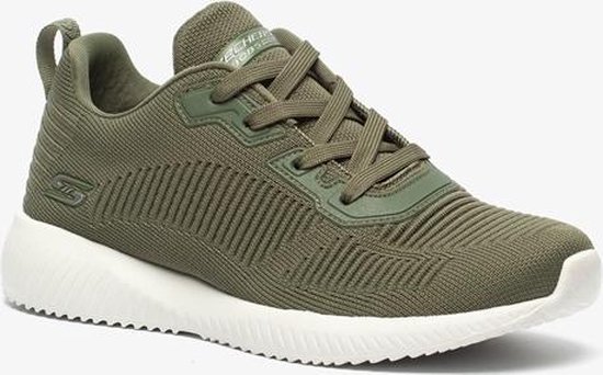 Skechers Bobs Squad Tough Talk dames sneakers - Groen - Maat 41 - Extra  comfort - | bol.com