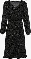 TwoDay dames maxi jurk met bloemenprint - Zwart - Maat XXL