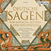 Omslag Deutsche Sagen von Königen, Rittern und Edelfräulein