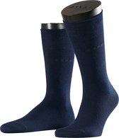 Esprit Basic Easy 2-Pack drukvrije comfort tailleband katoen multipack sokken heren blauw - maat 43-46