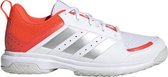 adidas Ligra 7 Dames - Sportschoenen - wit/rood - maat 42 2/3