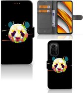 Telefoontas Poco F3 | Xiaomi Mi 11i Hoesje ontwerpen Panda Color Sinterklaas Cadeautje