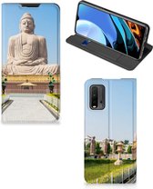 Bookcase Xiaomi Poco M3 | Redmi 9T Smartphone Hoesje Boeddha