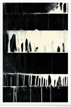 JUNIQE - Poster Wabi Sabi 16-03 -13x18 /Wit & Zwart
