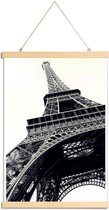 JUNIQE - Posterhanger Tour Eiffel -30x45 /Grijs & Wit