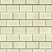 Dutch Wallcoverings - Beaux arts 2 brick tile green