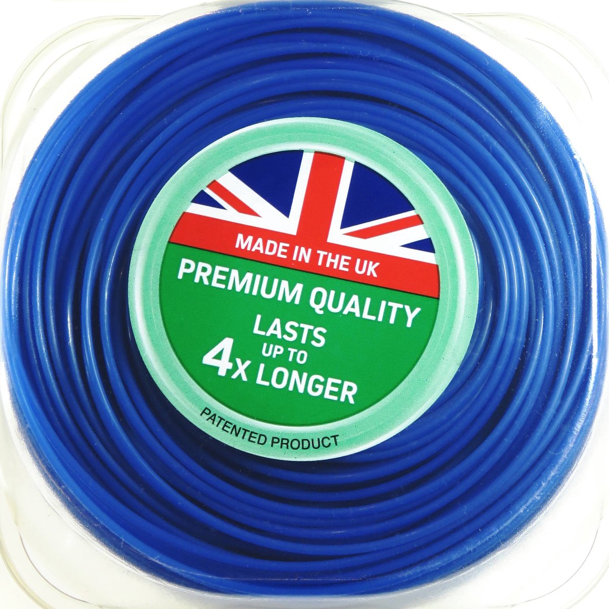 ALM trimmerdraad - 1,5 mm x 30 meter - maaidraad voor grastrimmer en bosmaaier - trimdraad - trimmer strimmerdraad - draad kantenmaaier - 1.5 - 1,5mm