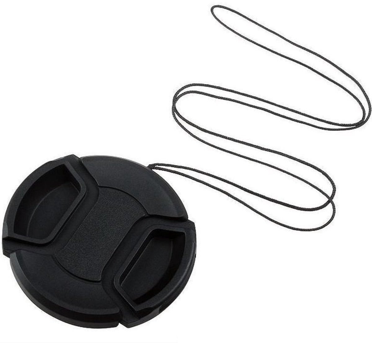 Scoby - Universele Lens Cap - Lensdop - Camera Lens Bescherming - 72mm - Zwart