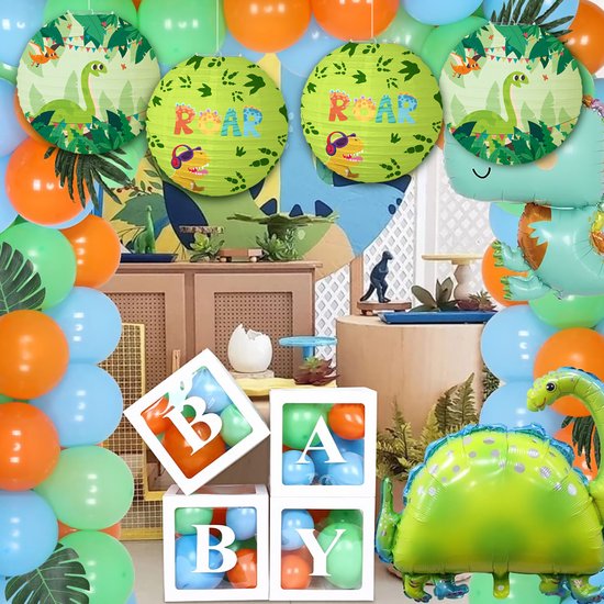 LUQ - Dino - Lampion - Sint Maarten - Lampionstokje - Zonder - Lichtje - Treklampion - Papier - Kind - Groen - Versiering - 1 Stuk van LUQ — afbeelding 3